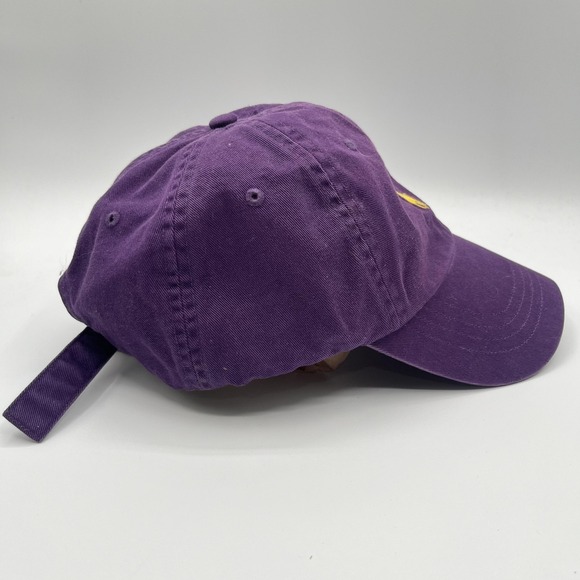 Polo Ralph Lauren Hat Cap Strap Back One Size Purple Pony Logo Embroidered - Picture 5 of 7